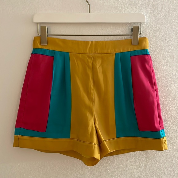 J. Crew Pants - J.CREW Pull-on short in Ratti® squared away print